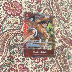 One Piece Card Monkey D. Luffy OP16-015 SR Alternate Art - Image 2