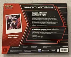 Team Rocket’s Mewtwo EX Box Pokemon TCG NEW / SEALED - Image 2