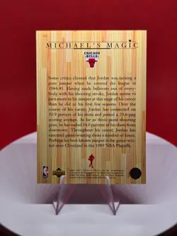 Michael Jordan - 1997-98 Upper Deck Collector's Choice #392 Chicago Bulls - Image 2