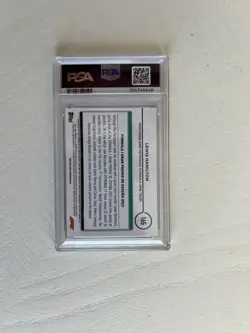 2024 F1 Topps Chrome Lewis Hamilton Red Refractor PSA 10 *POP 1* - Image 2