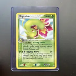 Pokemon TCG Meganium EX Unseen Forces 9/115 Non Holo Rare - Image 1