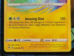 Raikou 050/185 Amazing Rare Vivid Voltage Pokemon Card Near Mint - Image 3
