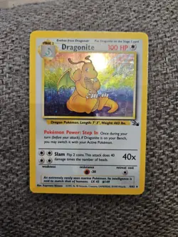 Pokemon TCG Dragonite 4/62 Holo - Image 1