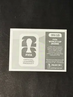 2026 Panini FIFA World Cup Sticker Brazil Team Rare Gold Online Exclusive #BRA13 - Image 2