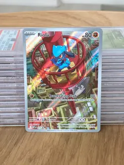 Riolu 010 Holo Promo ME: Mega Evolution Promo Pokemon Near Mint See Pictures - Image 1