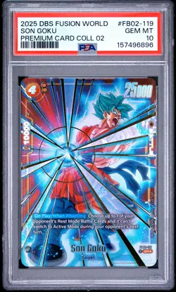 2025 #FB02-119 SON GOKU PSA 10 - Image 1