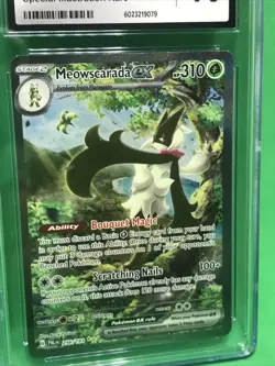 CGC Gem Mint 10 Meowscarada ex 256/193 SIR - Paldea Evolved - Pokemon TCG 2023 - Image 4