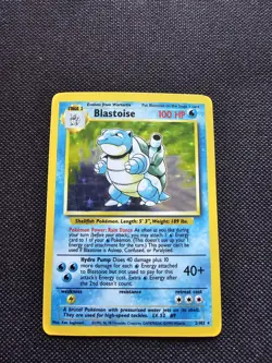 Pokemon TCG Blastoise Base Set 2/102 Holo Holo Rare - Image 2