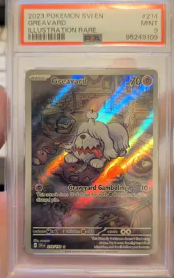 [PSA 9] Greavard 214/198 Illustration Rare SV1 Scarlet & Violet Pokemon Card - Image 2