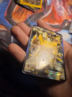 Pikachu EX (Full Art) XY124 Black Star Promo Holo Collection Pokemon Rare HP DMG - Image 4