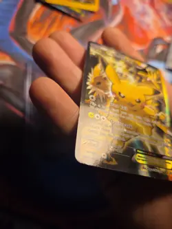 Pikachu EX (Full Art) XY124 Black Star Promo Holo Collection Pokemon Rare HP DMG - Image 5