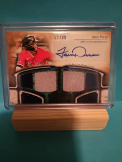 2026 Topps Tier One Dual Relic Autograph Jarren Duran /99 ATIR-JD Boston Red Sox - Image 1