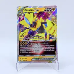 Zeraora VSTAR 055/159 Holo Rare VSTAR Crown Zenith Pokemon Near Mint - Image 1