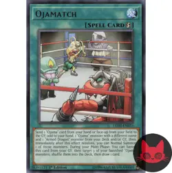 Yugioh Ojamatch LED2-EN023 Rare 1st Edition NM - Image 1