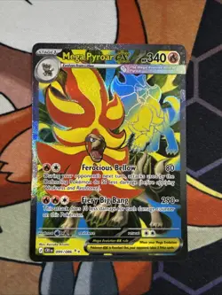 Mega Pyroar ex 099/086 - ME04: Chaos Rising - Pokemon Card NM - Image 1
