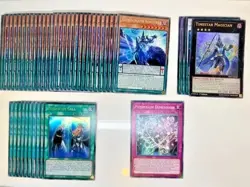 Yugioh Complete Competitive Deluxe Pendulum Magician Deck + Extra D + Bonus Gift - Image 1