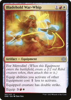 x1 Bladehold War-Whip ONE MTG 197/271 UNCOMMON M/NM 1x - Image 1