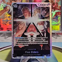 Five Elders OP13-082 SR Foil Carrying On His Will One Piece TCG NM/M - Image 1