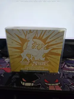 Pokemon Center Brilliant Stars ETB Elite Trainer Box Sealed with protective case - Image 1