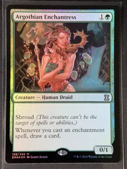MTG Foil Argothian Enchantress Eternal Masters - Image 1