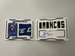 2022 National Treasures Collegiate Khalil Shakir Rookie Auto Booklet #/5 Bills - Image 1
