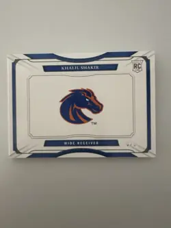 2022 National Treasures Collegiate Khalil Shakir Rookie Auto Booklet #/5 Bills - Image 2