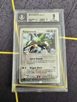 Rayquaza EX BGS 9 - 97/97 - Ex Holo - 2003 Ex Dragon - Pokemon - Image 1