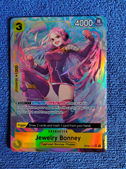One Piece TCG | Jewelry Bonney OP08-105 | Alt Art | NM | English - Image 1