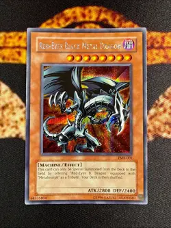 🔥YUGIOH • RED EYES BLACK METAL DRAGON • PRISMATIC SECRET RARE • FMR-001 • NM🔥 - Image 1