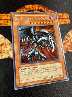 🔥YUGIOH • RED EYES BLACK METAL DRAGON • PRISMATIC SECRET RARE • FMR-001 • NM🔥 - Image 4