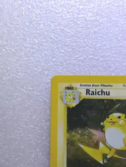 Pokemon Raichu Holo 14/102 Base Set Unlimited WOTC Vintage Near Mint Rare - Image 2