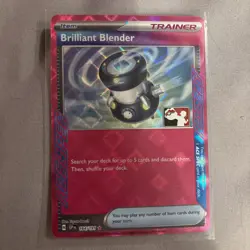 Pokemon TCG - Brilliant Blender 164/191 Play Stamped Prize Pack Series 7 Holo - Image 1