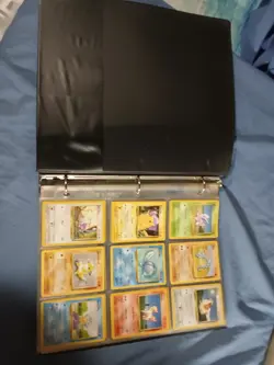Vintage 1999 Pokemon Card Binder With Cards Untouched Unplayed 27 Years - Image 2