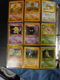 Vintage 1999 Pokemon Card Binder With Cards Untouched Unplayed 27 Years - Image 3