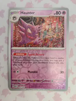 Haunter 093/165 - Reverse Holo - Scarlet & Violet 151 - Pokemon TCG - Image 1