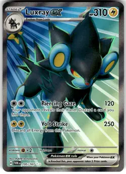 Luxray ex Ultra Rare SV06: Twilight Masquerade 195/167 NM - Image 1