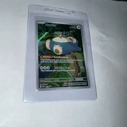 Pokemon 151 Snorlax Black Star Promo 051 - Image 1
