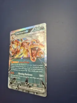 Pokemon Charizard EX 125/197 Obsidian Flames Holo Double Rare - Image 2