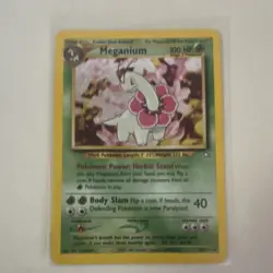 Pokemon Meganium 11/111 Neo Genesis Holo Rare 100 HP Stage 2 Nintendo English - Image 1