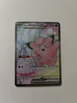 Pokemon TCG Journey Together Lillie's Clefairy Card 173/159 - Image 1