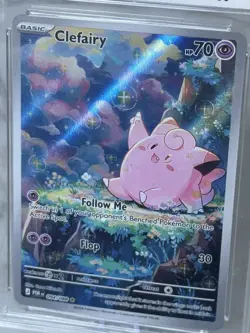 2026 Pokemon Clefairy - Perfect Order 094/088 Illustration Rare IR - ACE 9 MINT - Image 2