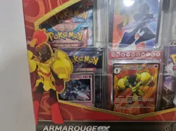 POKEMON POKEMON ARMAROUGE EX PREMIUM COLLECTION TRADING CARD BOX NEW SEALED - Image 3