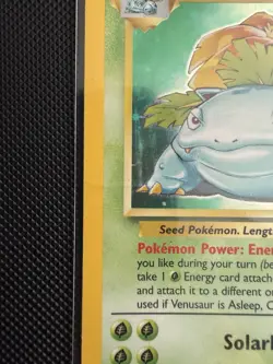 Pokemon TCG - Venusaur Base Set Holo - 15/102 - Good Condition - Image 5