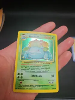 Pokemon TCG Venusaur Holo Trading Card Base Set 15/102 Lp To Moderate - Image 3