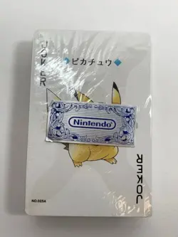 Pokemon Playing Cards Poker Decks Silver Lugia Nintendo 1999 Sealed New - Image 3