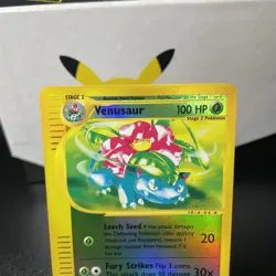 Pokemon TCG Venusaur 67/165 Reverse Holo Rare Expedition Base Set E-Reader NM - Image 2