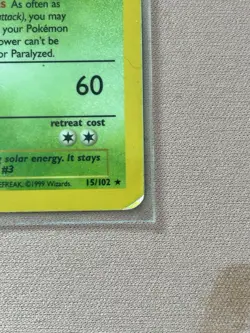 Pokemon TCG Base Set Venusaur 15/102 Holo - Image 2
