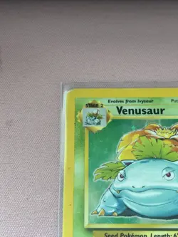 Pokemon TCG Base Set Venusaur 15/102 Holo - Image 4