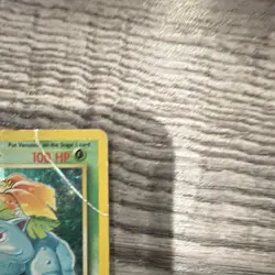 Pokemon TCG Venusaur Base Set 015/102 Holo Rare English 1999 100HP - Image 2
