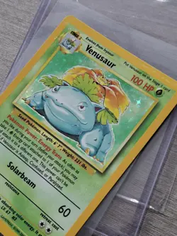 Pokemon TCG - Venusaur Holo 15/102 - 1999-2000 - Unlimited Base Set - 4th Print - Image 3